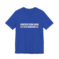 Lionesses Reign Again 2025 Champions