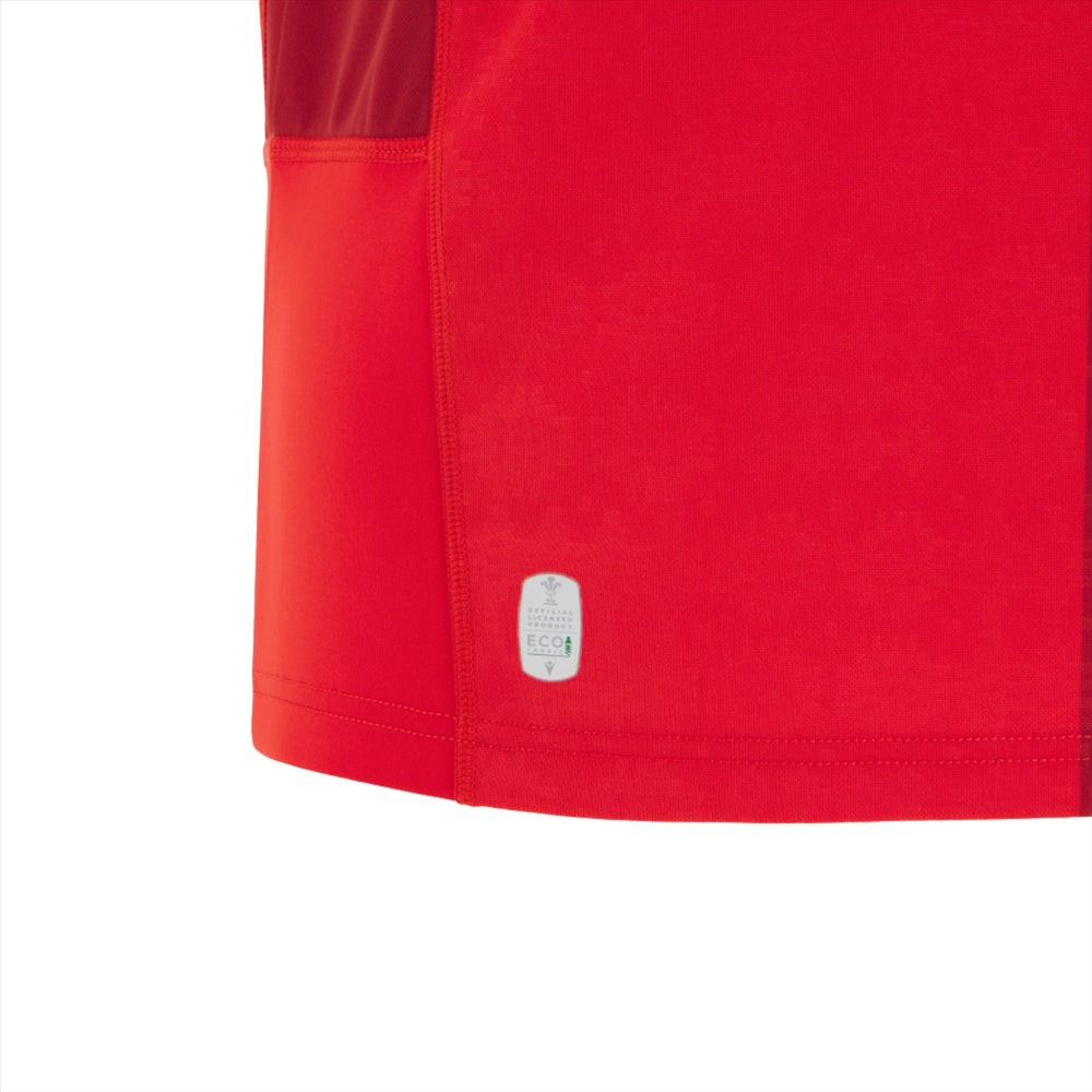 Macron Wales Rugby Junior Home Replica Shirt | Red | 2025/26