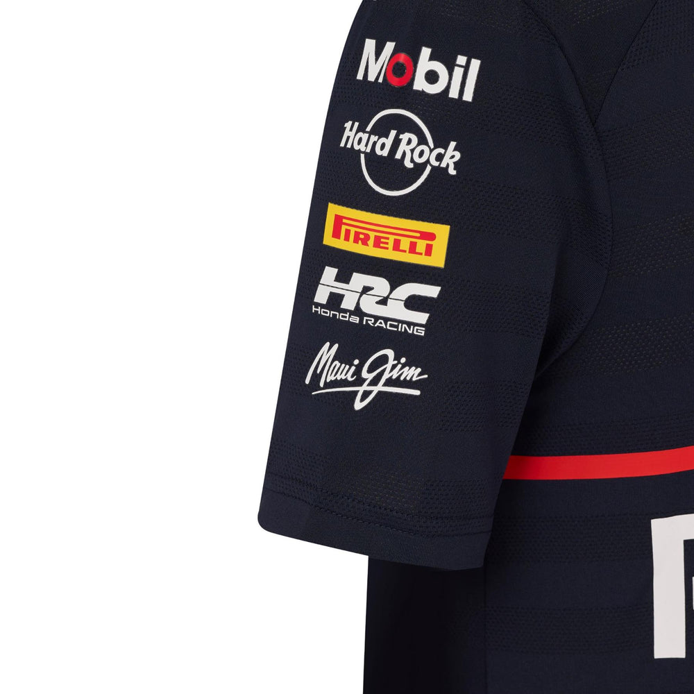 Oracle Red Bull Racing F1 Kid's Replica Team T-Shirt | Navy | 2025