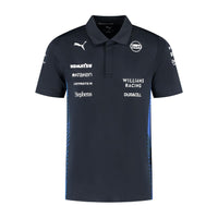 Williams Racing F1 Men's Team Polo Shirt | 2025 | Navy