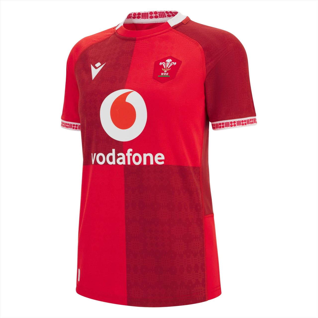 Macron Wales Rugby Womens Home Replica Shirt | Red | 2025/26 (Introductory Offer 10% Off)