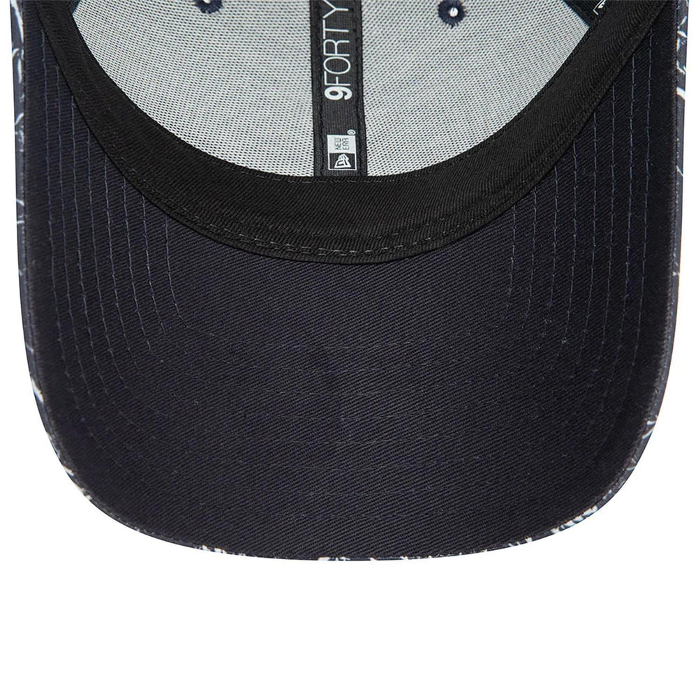 Tottenham Hotspur FC New Era Crinkle AOP 9Forty Baseball Cap | Light Navy