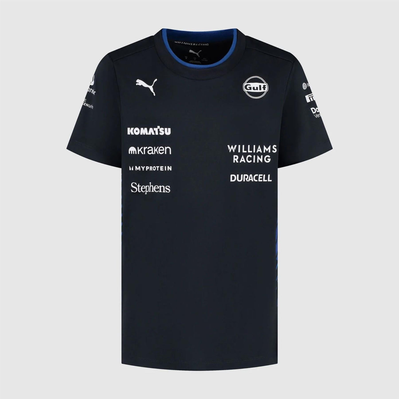 Williams Racing F1 Kid's Team T-Shirt | 2025 | Navy