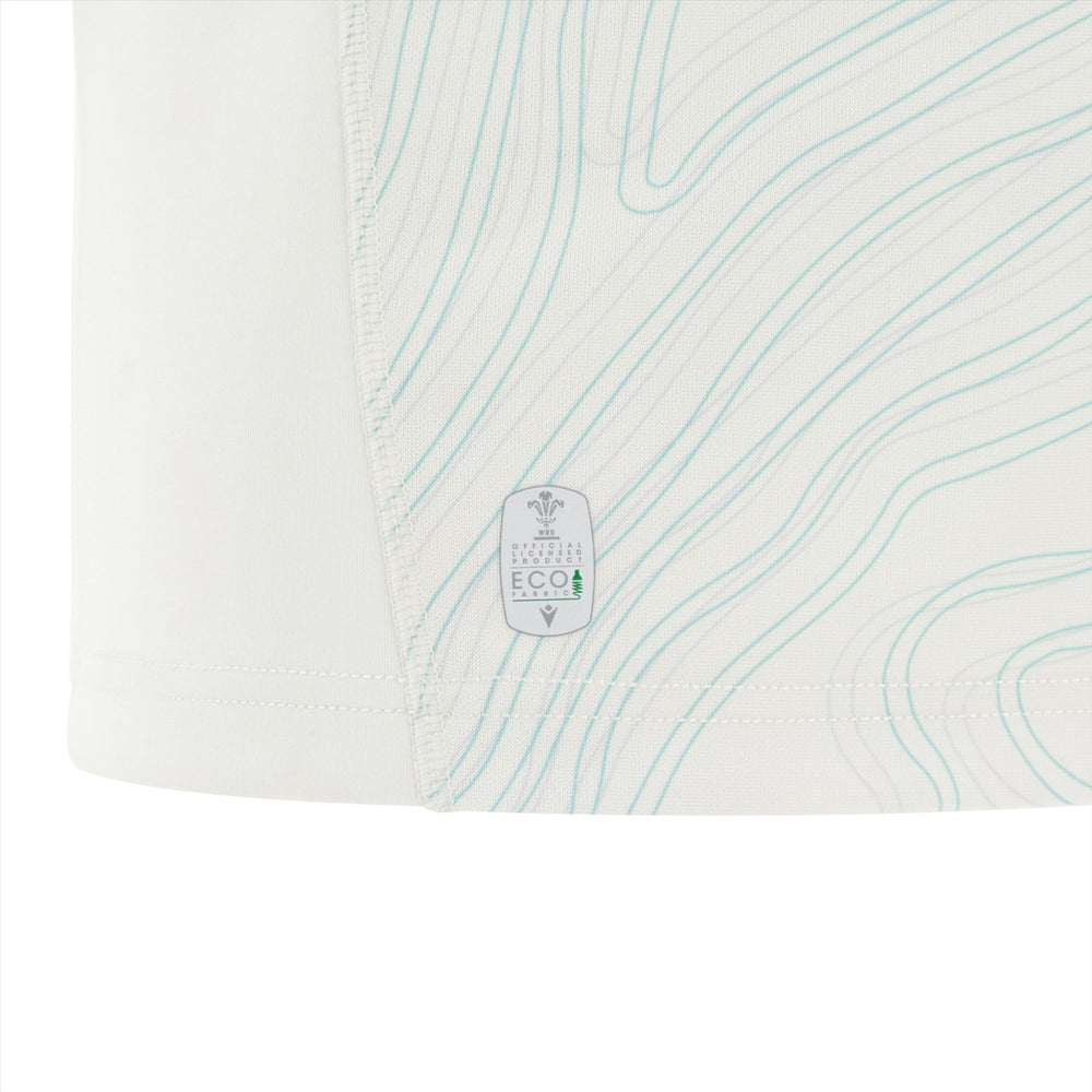 Macron Wales Rugby Junior Away Replica Shirt | Off White | 2025/26
