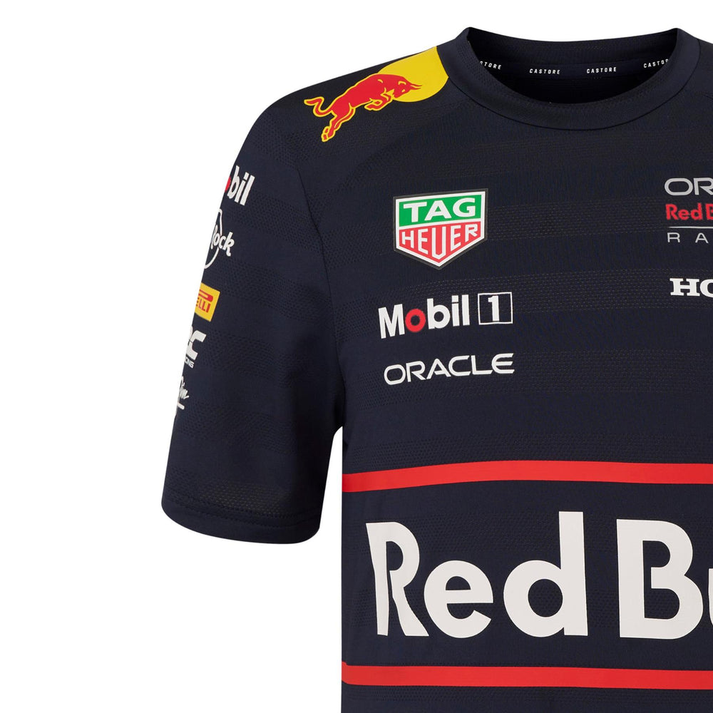 Oracle Red Bull Racing F1 Kid's Replica Team T-Shirt | Navy | 2025