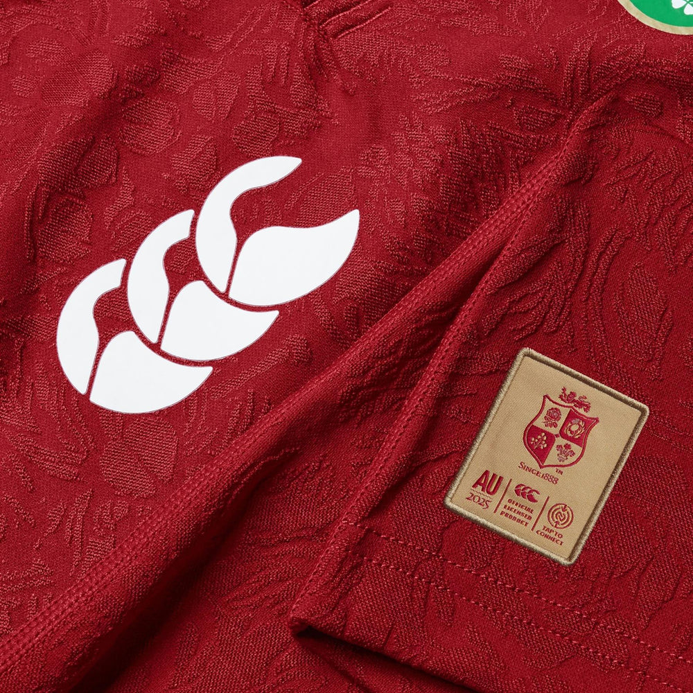 Canterbury British & Irish Lions Rugby Junior Replica Jersey | Red | 2025