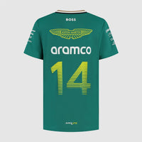 Aston Martin F1 Fernando Alonso Kid's Driver T-Shirt | 2025