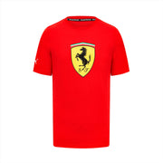 Scuderia Ferrari F1 Puma Men's Large Shield T-Shirt | Red | 2023