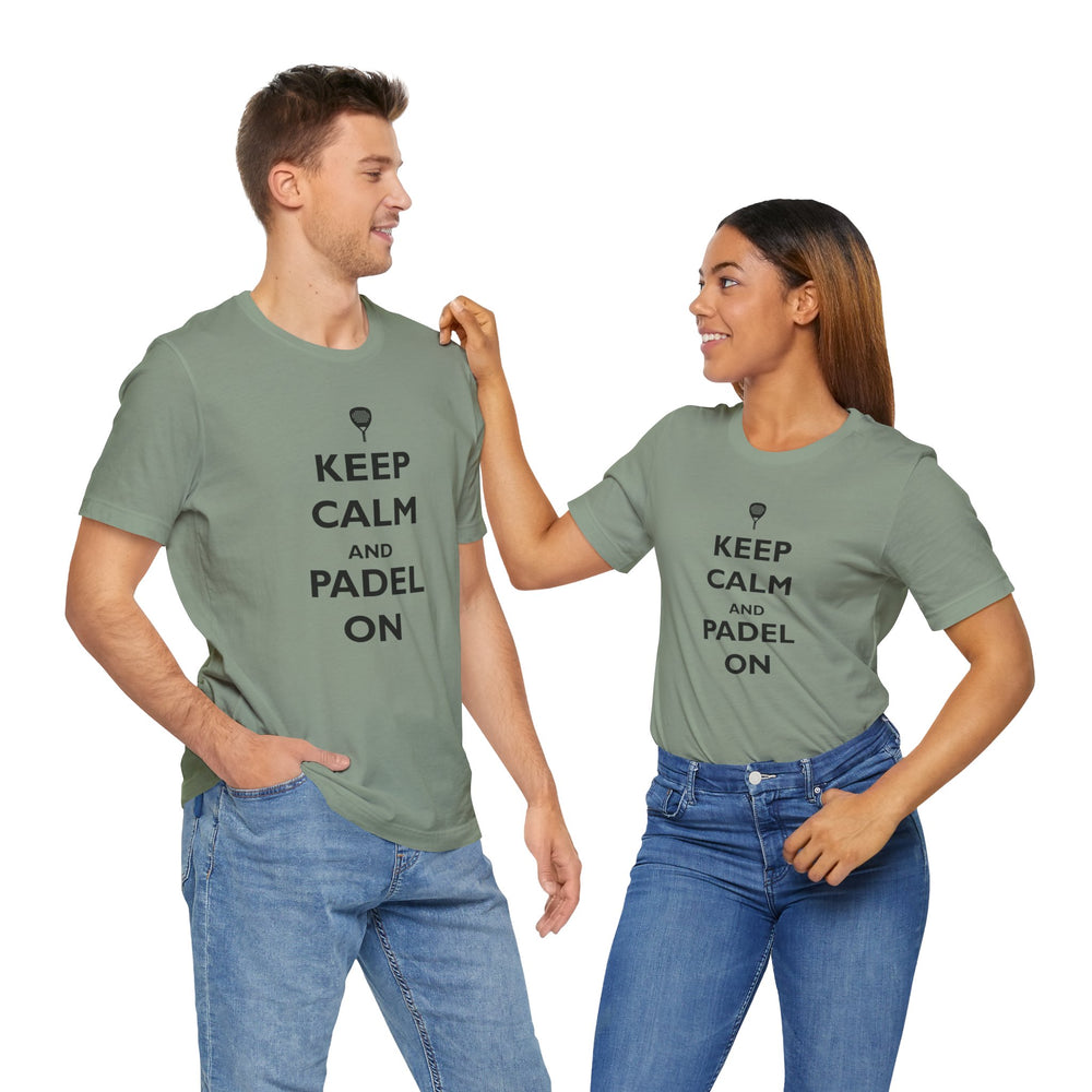Keep Calm and Padel On T-Shirt
