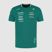 Aston Martin F1 Fernando Alonso Men's Driver T-Shirt | 2025