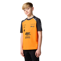 McLaren F1 Kid's Replica Team Set Up T-Shirt | Papaya | 2025