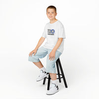 Goals Before Homework Junior T-Shirt | Blue