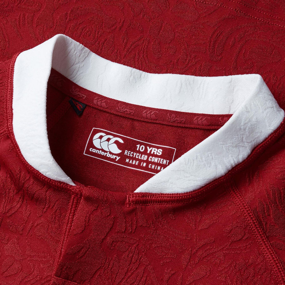 Canterbury British & Irish Lions Rugby Junior Replica Jersey | Red | 2025