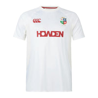 Canterbury British & Irish Lions Rugby Mens Superlight T-Shirt | Cream | 2025