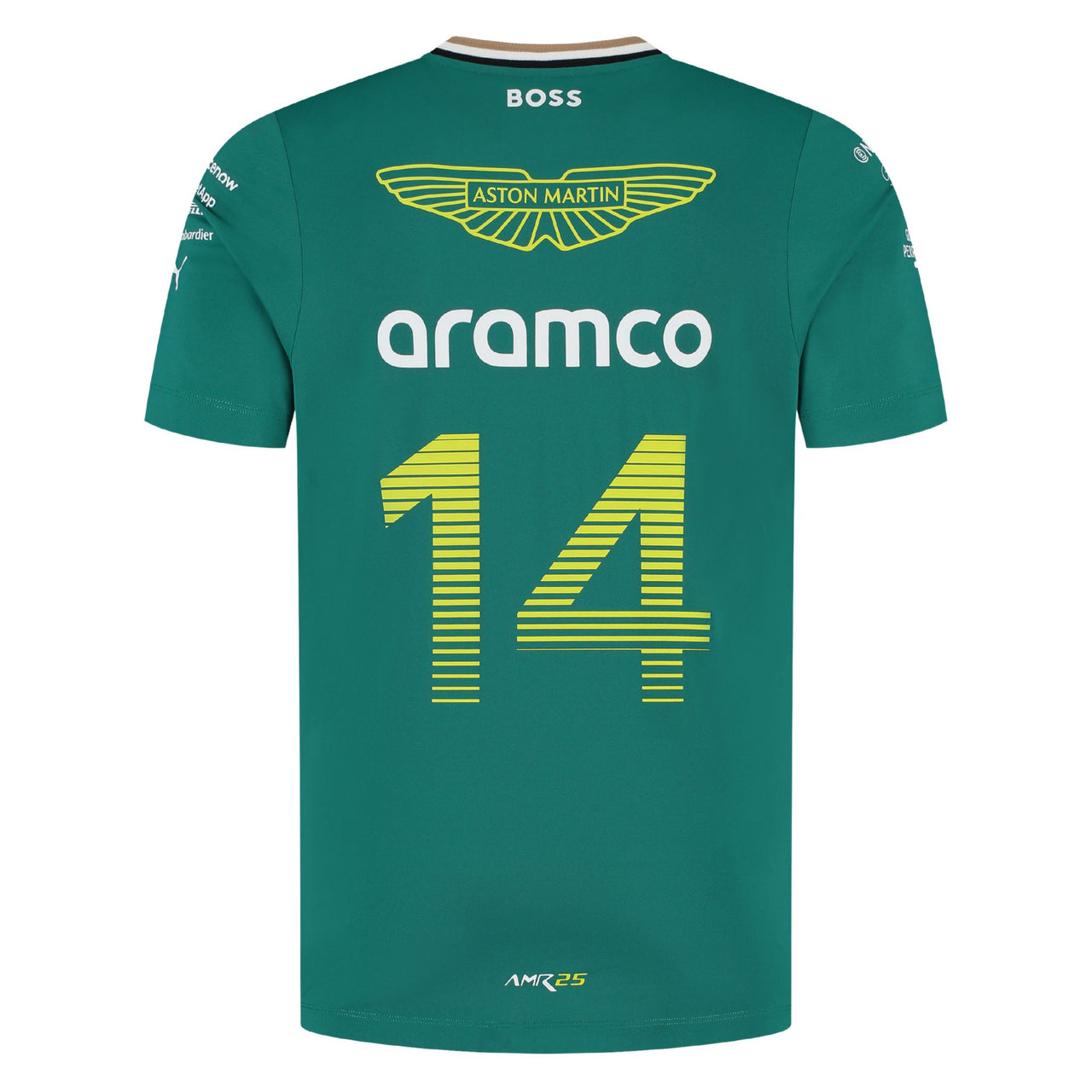 Aston Martin F1 Fernando Alonso Men's Driver T-Shirt | 2025