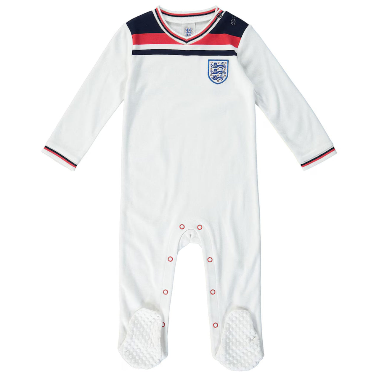 England Football 1982 Retro Home Baby Sleepsuit