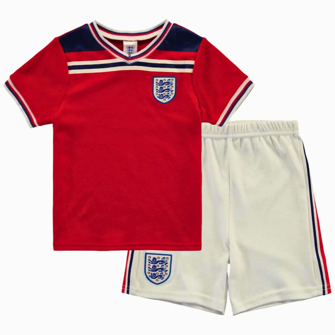 England Football 1982 Retro Away Baby T-Shirt & Shorts Set
