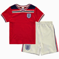 England Football 1982 Retro Away Baby T-Shirt & Shorts Set