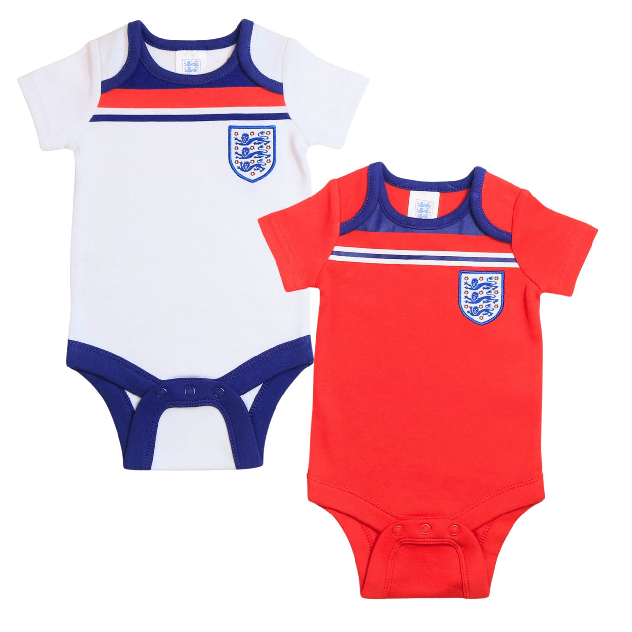 England Football 1982 Retro Baby 2 Pack Bodysuits