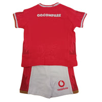 Wales Rugby Baby/Toddler Home T-Shirt & Shorts Set | Red | 2024/25