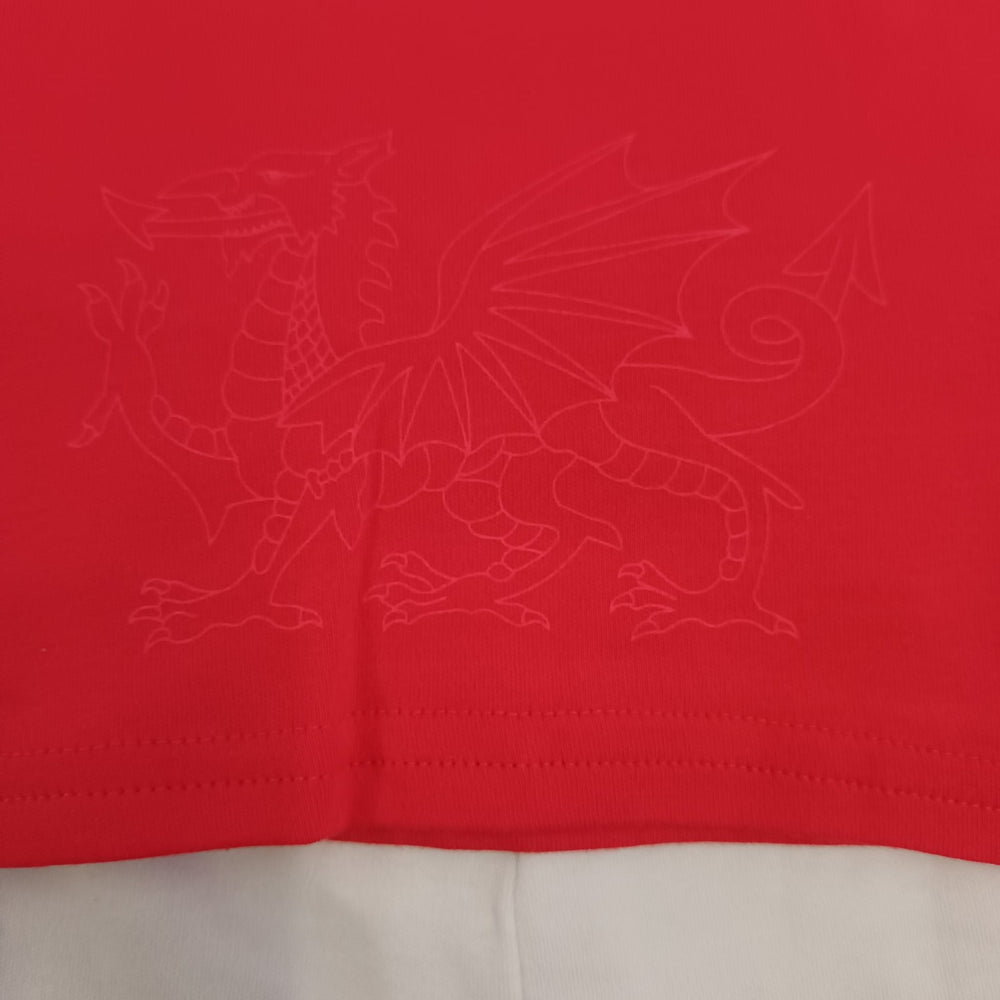 Wales Rugby Baby/Toddler Home T-Shirt & Shorts Set | Red | 2024/25