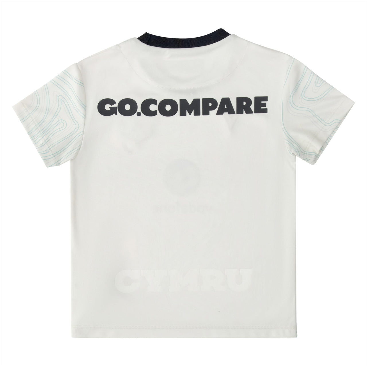 Macron Wales Rugby Kids Away Replica Shirt | Off White | 2025/26