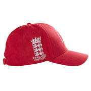 England Cricket Contemporary Core Baseball Cap | Savvy Red | One Size