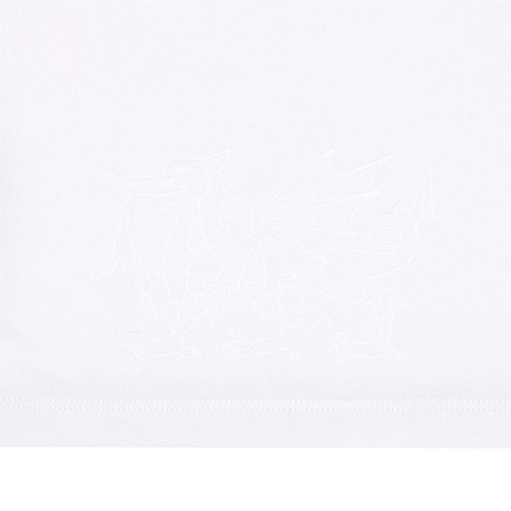 Macron Wales Rugby Kids Alternate Replica Mini Kit | White | 2024/29