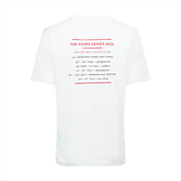 England Cricket Ashes 2023 Kid's Series T-Shirt | White