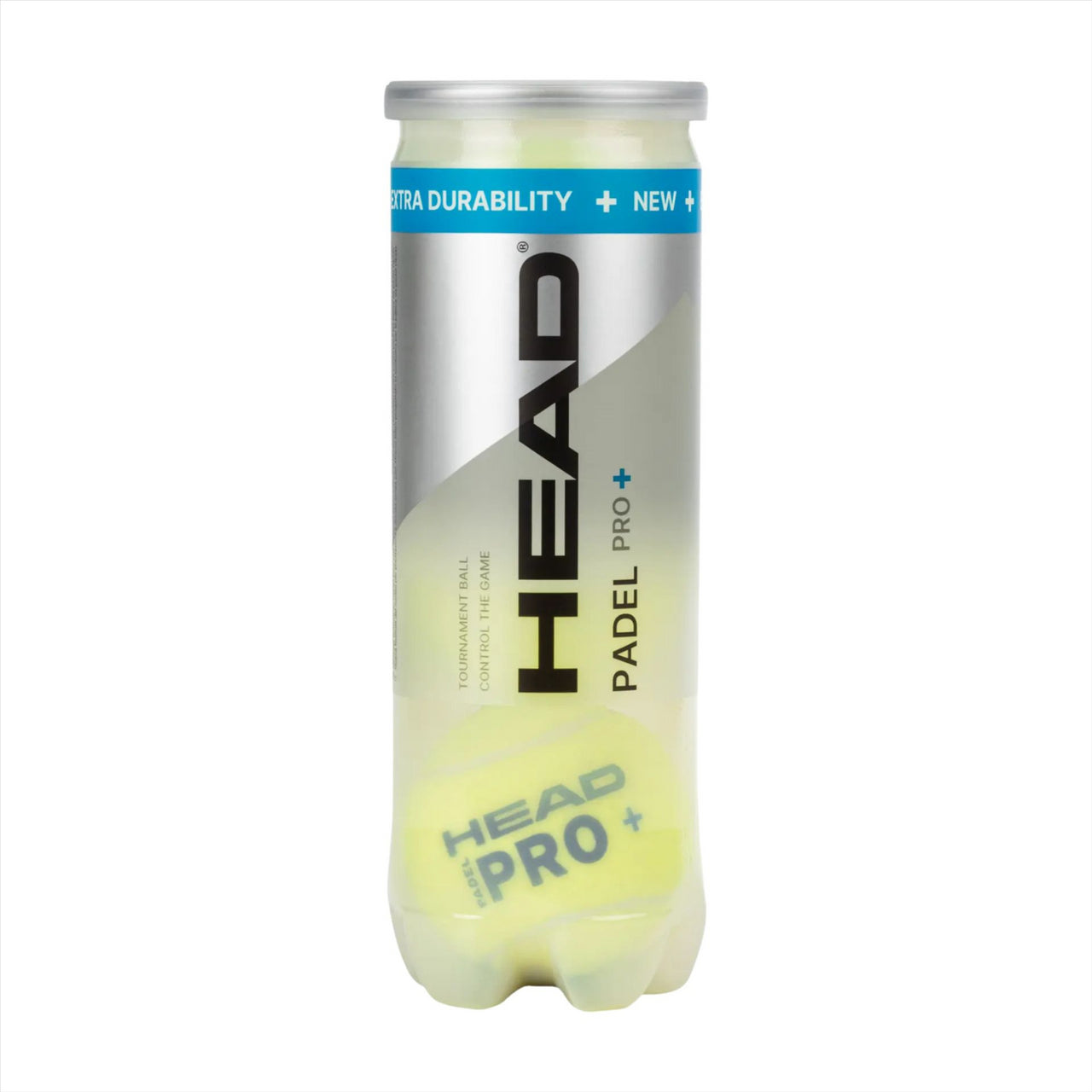 Head Padel Pro+ Balls - Tube of 3