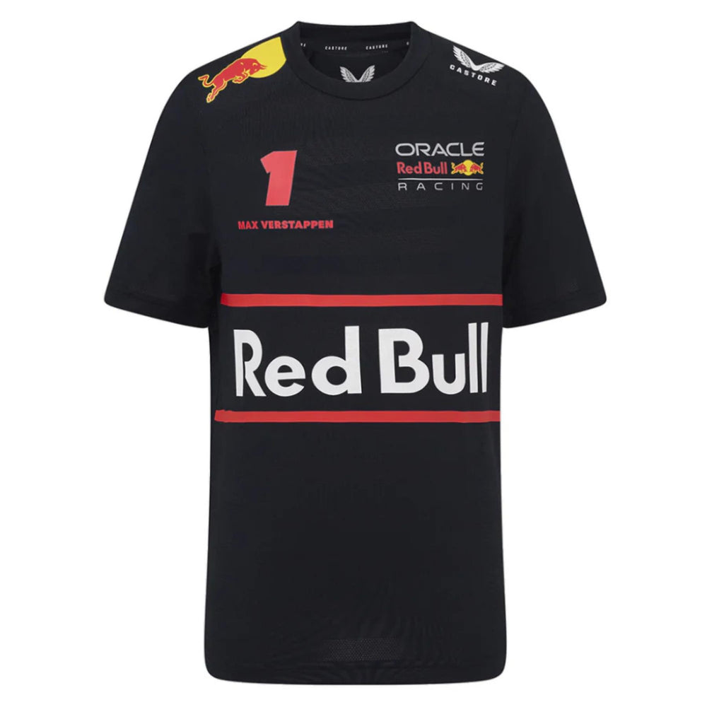 Oracle Red Bull Racing F1 Kid's Max Verstappen Driver T-Shirt | Navy | 2025