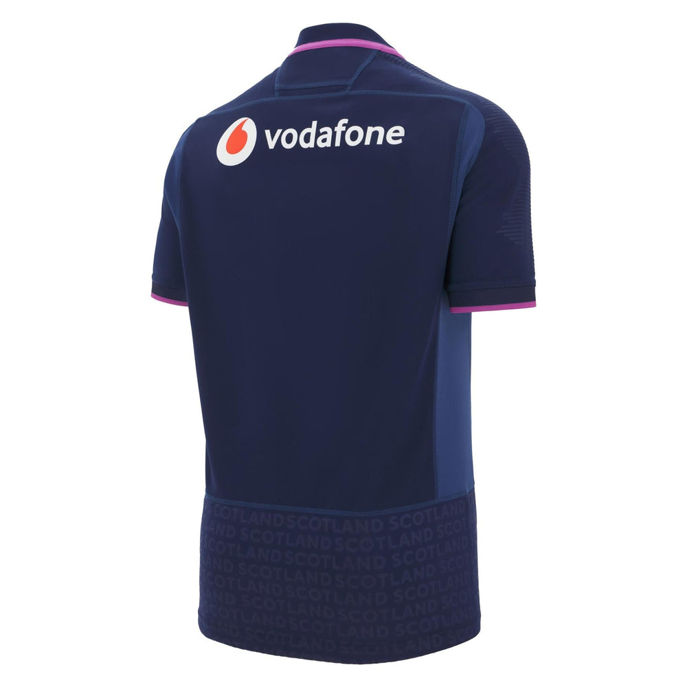 Macron Scotland Rugby Junior Home Replica Shirt | Navy | 2025/26