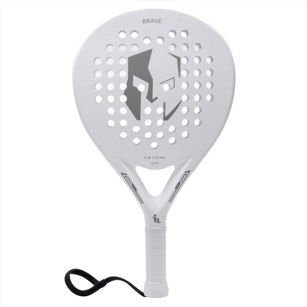 Ianoni PR660 Carbon Fibre PADEL RACKET - White