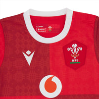 Macron Wales Rugby Kids Home Replica Shirt | Red | 2025/26