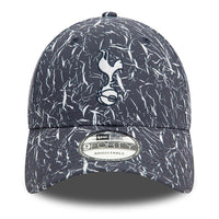 Tottenham Hotspur FC New Era Crinkle AOP 9Forty Baseball Cap | Light Navy