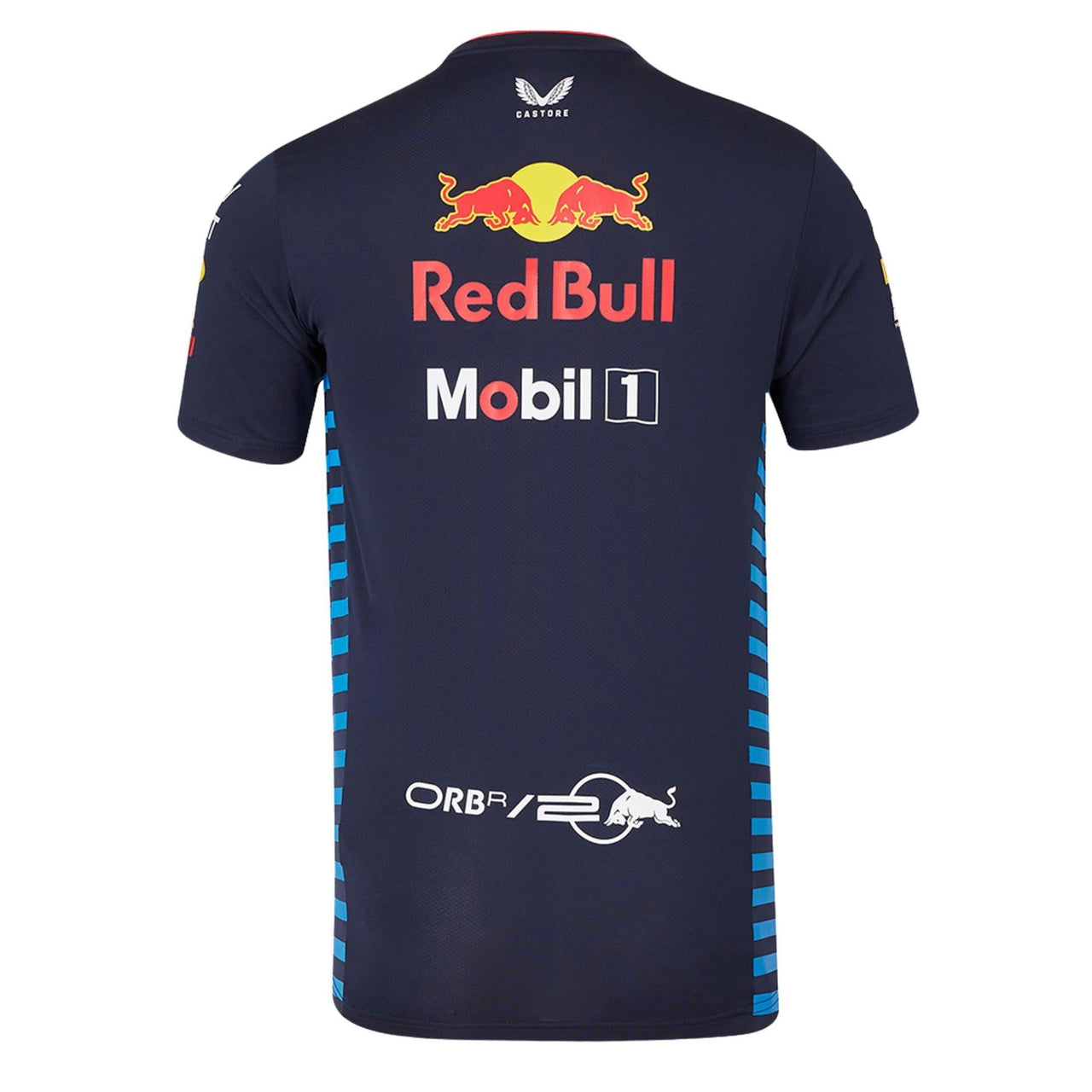 Oracle Red Bull Racing F1 Men's Replica Team Set Up T-Shirt | Navy | 2024