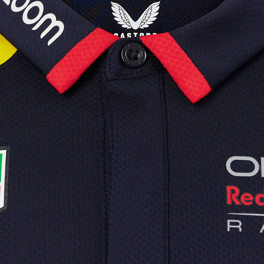Oracle Red Bull Racing F1 Kid's Replica Team Polo Shirt | Navy | 2024