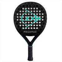 Dunlop Megamax Padel Racket - Black