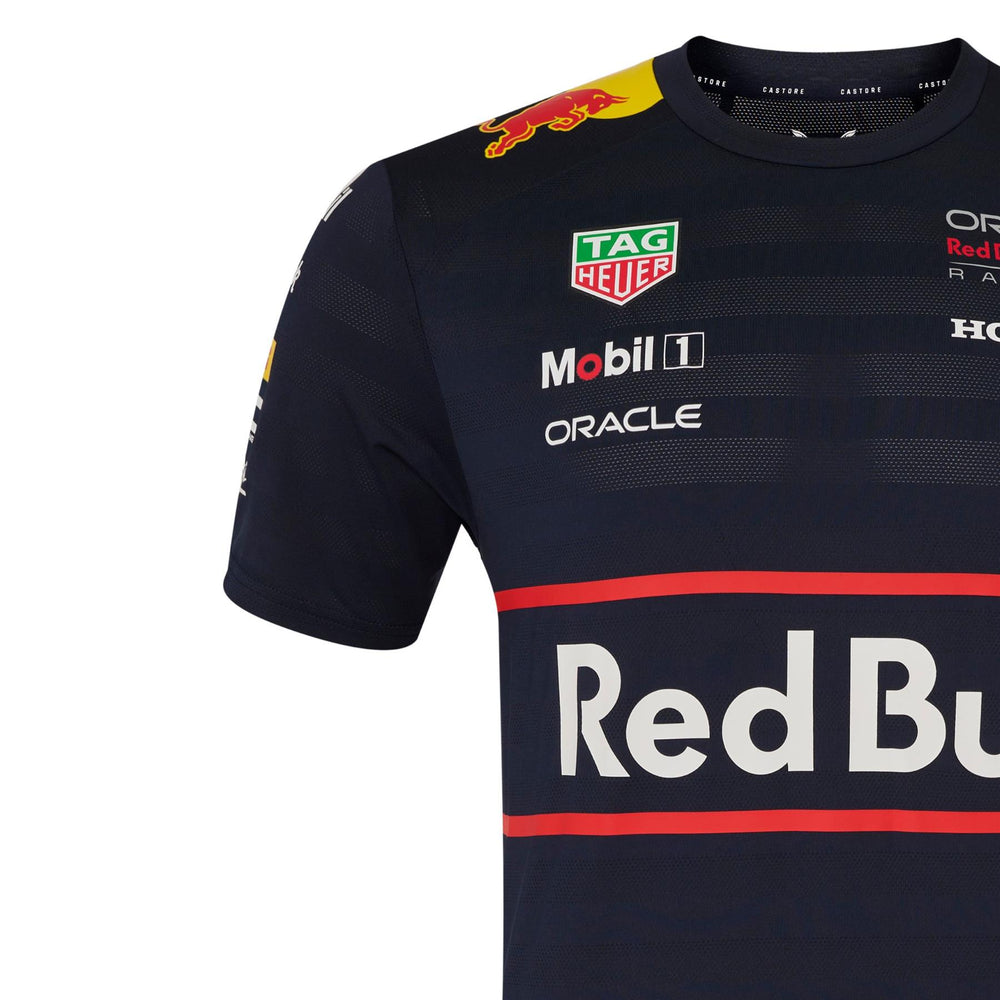 Oracle Red Bull Racing F1 Men's Replica Team Set Up T-Shirt | Navy | 2025