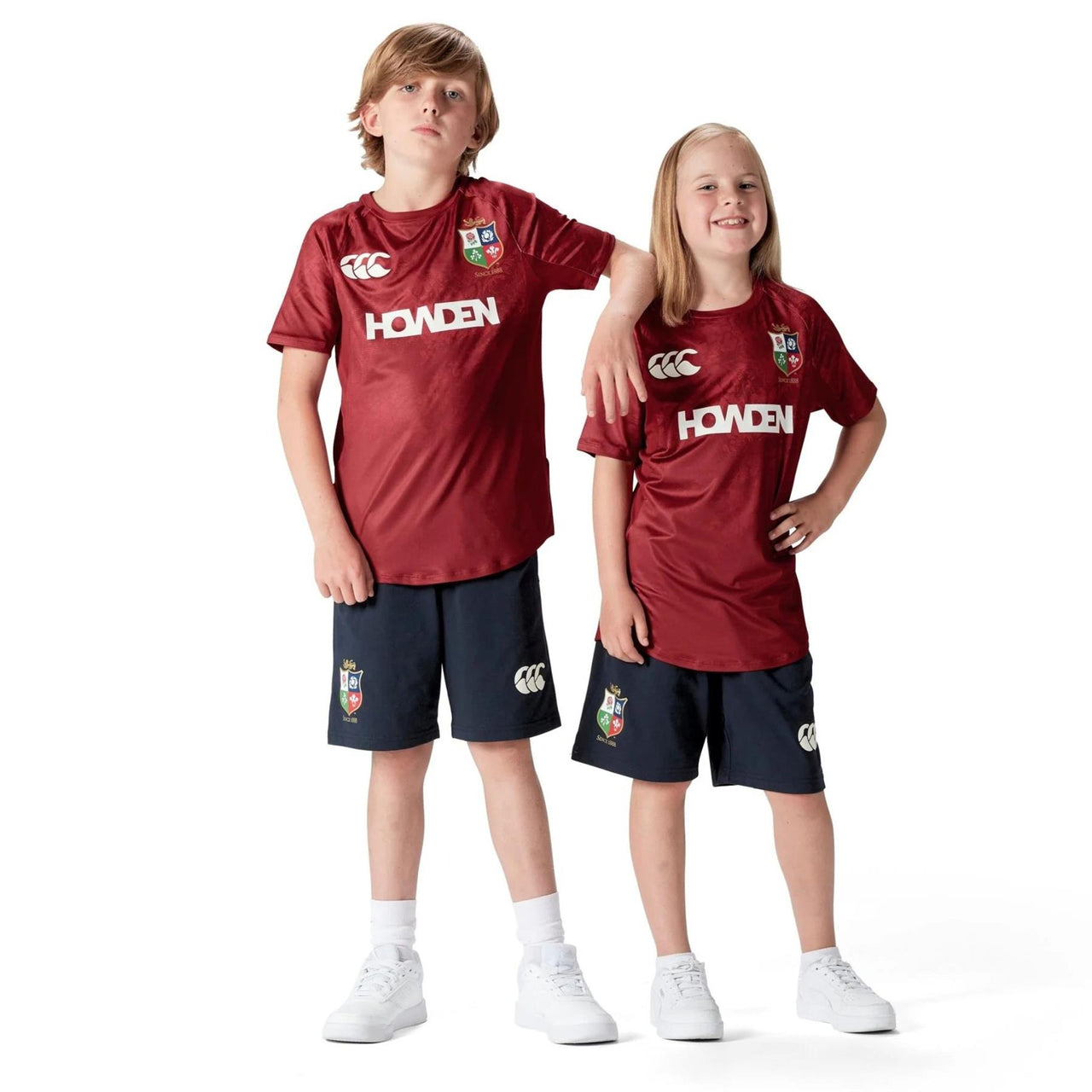 Canterbury British & Irish Lions Rugby Junior Superlight T-Shirt | Red Dahlia | 2025