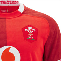 Macron Wales Rugby Mens Home Replica Shirt | Red | 2025/26