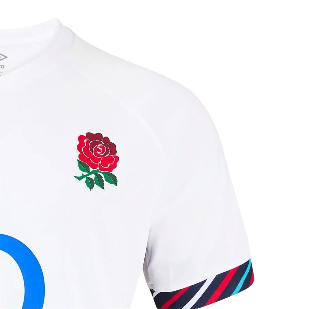 Umbro England RFU Rugby Womens Home Shirt | White | 2024/25