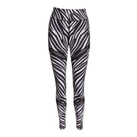 Blossom Yoga Africa Dream Zebra Print Leggings