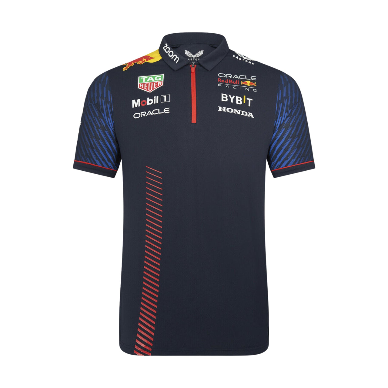 Oracle Red Bull Racing F1 Men's Replica Team Polo Shirt | Navy | 2023