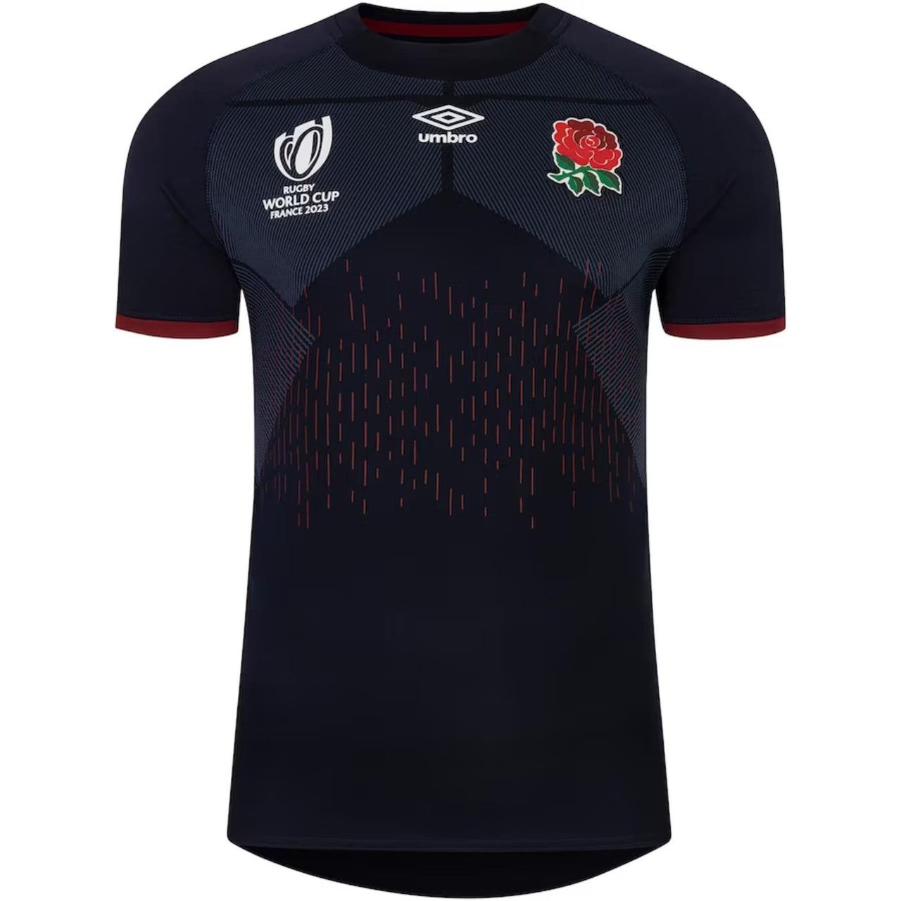 Umbro England Rugby World Cup 2023 Mens Replica Alternate Shirt | Navy