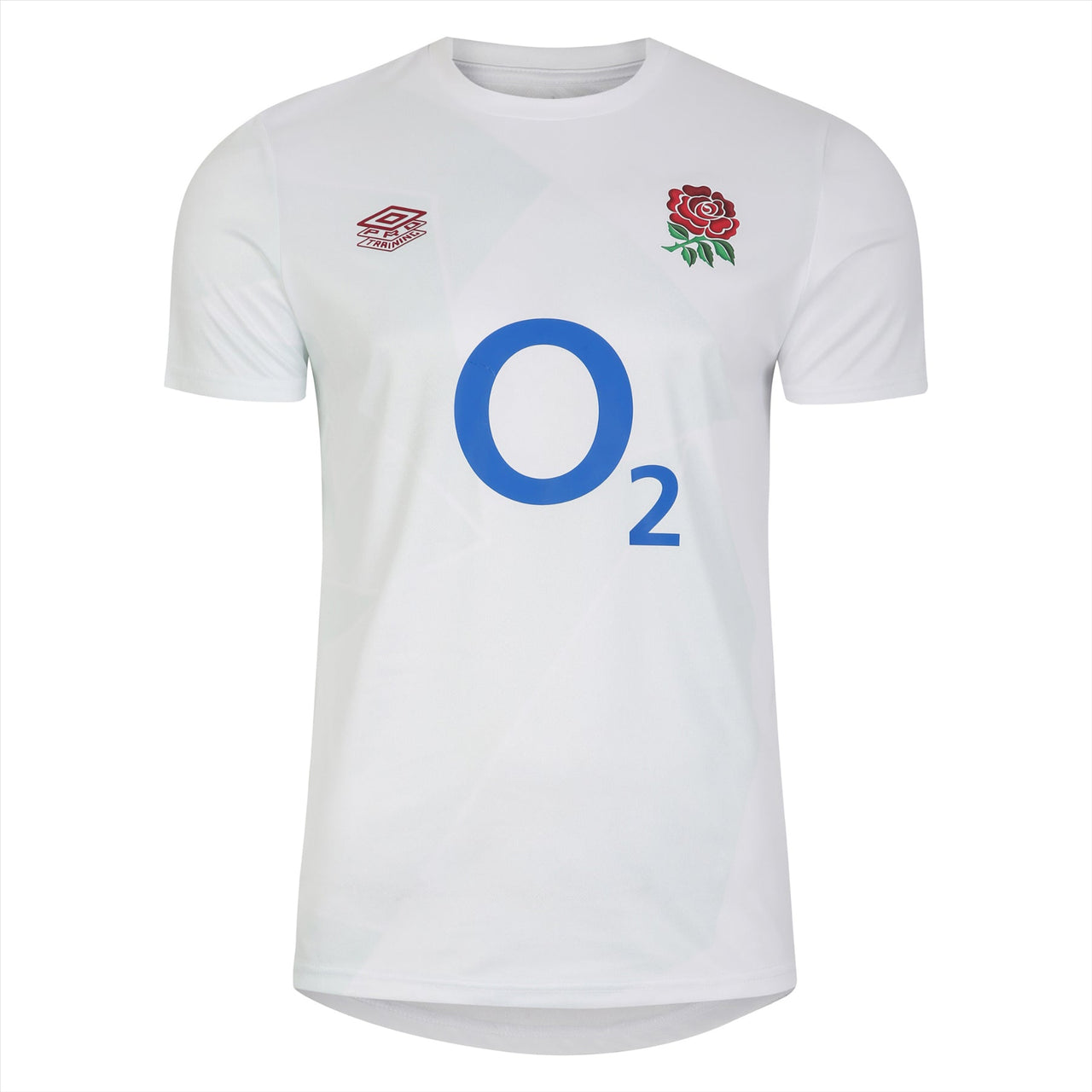 Umbro England Rugby Junior Warm Up Jersey | Brilliant White | 2023/24