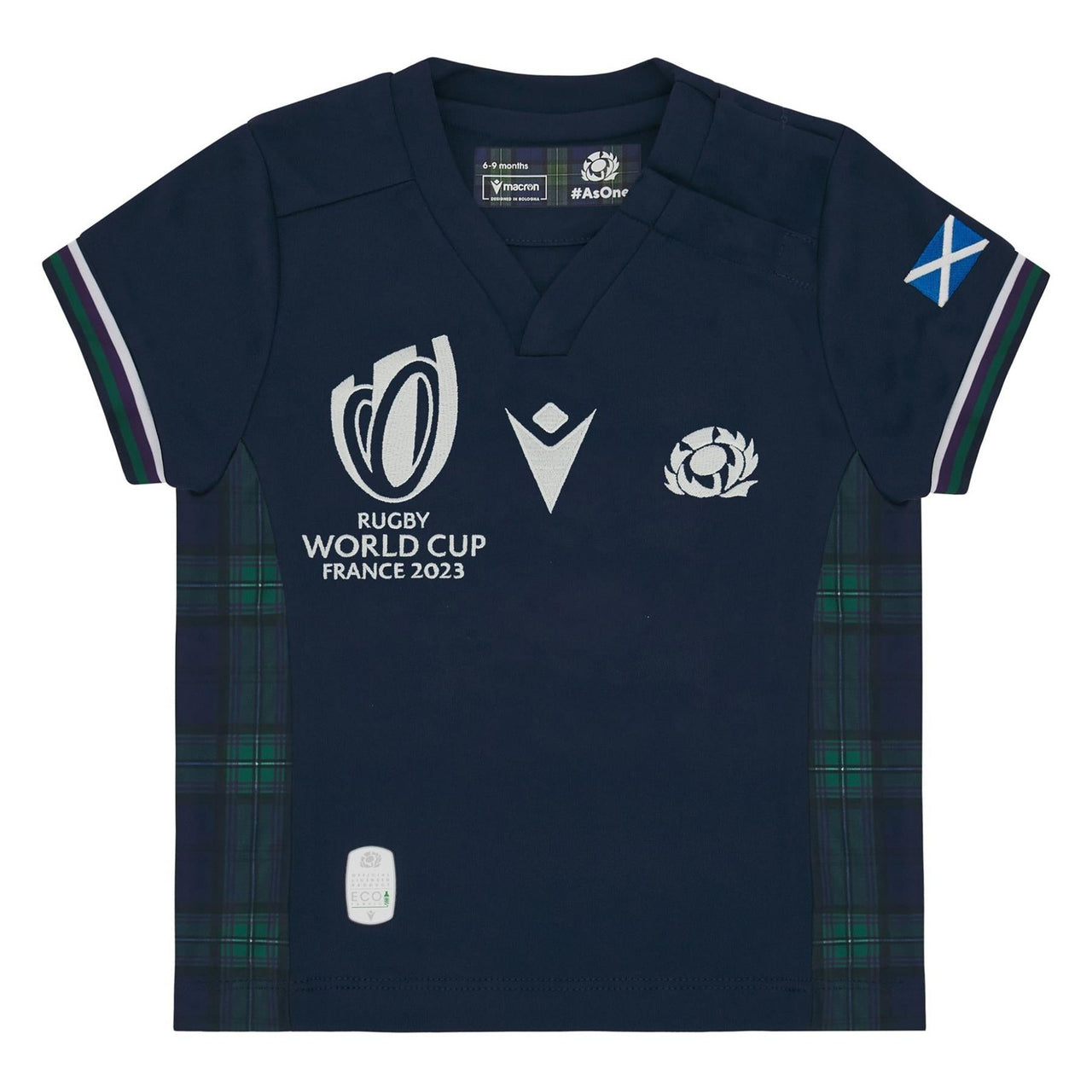 Macron Scotland Rugby World Cup 2023 Baby Home Shirt