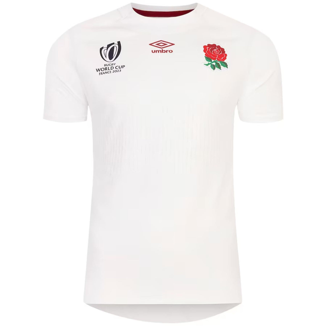 Umbro England Rugby World Cup 2023 Junior Replica Home Shirt | White