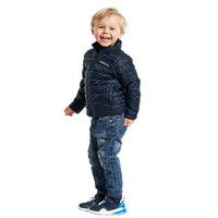 Didriksons Kid's Puff Puffa Jacket | Navy