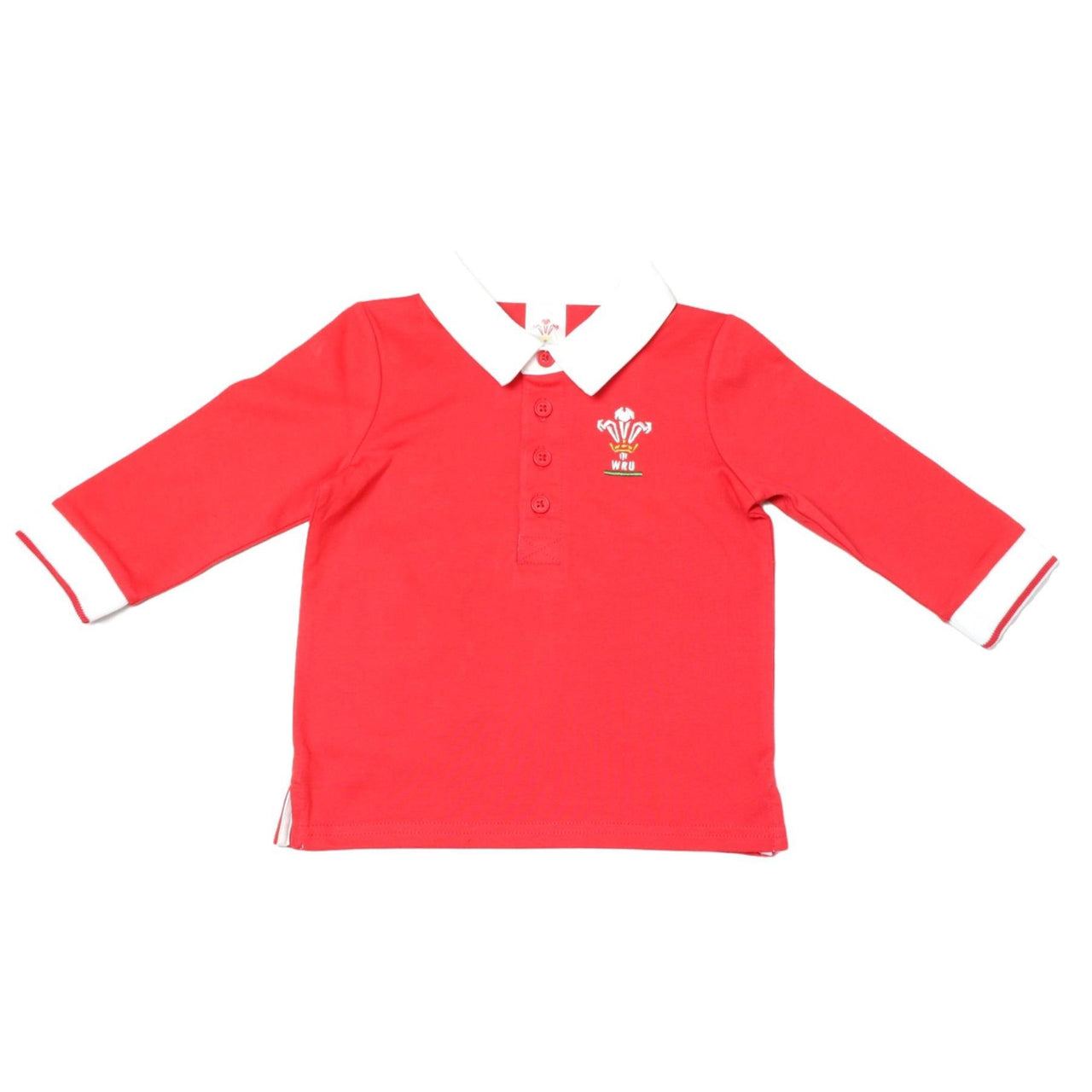 Wales WRU Rugby Baby/Toddler Long Sleeved Shirt | Red | 2021/23